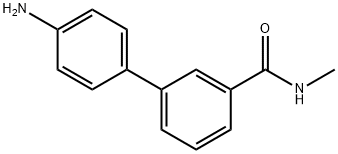 3-(4-Aminophenyl)-N-methylbenzamide Struktur