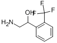 2-amino-1-[2-(trifluoromethyl)phenyl]ethanol Struktur