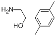 2-amino-1-(2,5-dimethylphenyl)ethanol Struktur