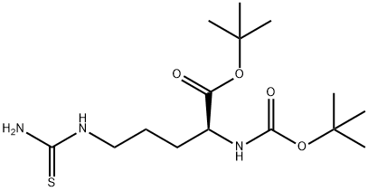 BOC-L-THIOCITRULLINE-OTBU Struktur