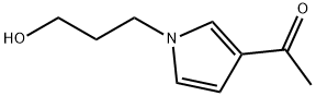 Ethanone, 1-[1-(3-hydroxypropyl)-1H-pyrrol-3-yl]- (9CI) Struktur