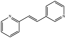 (E)-2-[2-(3-pyridyl)vinyl]pyridine Struktur