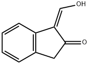 2H-Inden-2-one, 1,3-dihydro-1-(hydroxymethylene)-, (Z)- (9CI) Struktur