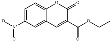 Ethyl 6-(hydroxy(oxido)amino)-2-oxo-2H-chromene-3-carboxylate Struktur