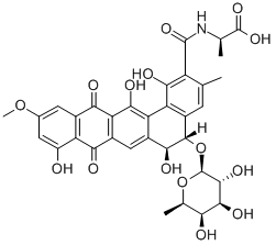 Dexylosylbenanomicin A Struktur