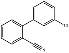 2-(3-Chlorophenyl)benzonitrile Struktur