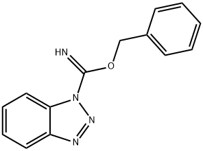 benzyl 1H-benzo[d][1,2,3]triazol-1-carbiMidate Struktur