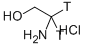 ETHANOLAMINE HYDROCHLORIDE, [1-3H] Struktur