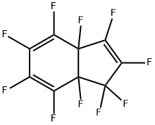 Decafluoro-3a,7a-dihydro-1H-indene Struktur