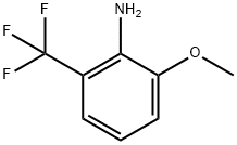 2-METHOXY-6-(TRIFLUOROMETHYL)ANILINE Struktur