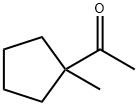 1-(1-Methylcyclopentyl)ethanone Struktur