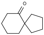 Spiro[4.5]decan-6-one Struktur