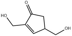 2-Cyclopenten-1-one, 2,4-bis(hydroxymethyl)- (9CI) Struktur