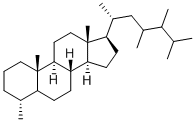 4A,23,24-TRIMETHYLCHOLESTANE Struktur