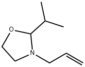 Oxazolidine, 2-(1-methylethyl)-3-(2-propenyl)- (9CI) Struktur