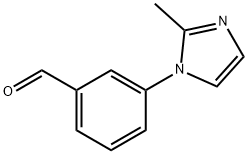 3-(2-Methyl-1H-imidazol-1-yl)benzaldehyde Struktur