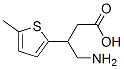 4-amino-3-(5-methyl-2-thienyl)butyric acid Struktur