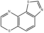 7H-Thiazolo[5,4-f][1,4]benzothiazine(8CI) Struktur