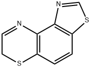 7H-Thiazolo[4,5-f][1,4]benzothiazine(8CI) Struktur