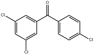 3,4',5-TRICHLOROBENZOPHENONE Struktur