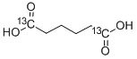 ADIPIC-1,6-13C2 ACID Struktur