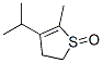 Thiophene, 2,3-dihydro-5-methyl-4-(1-methylethyl)-, 1-oxide (9CI) Struktur