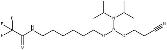 5'-AMINO-MODIFIER-C 6-TFA CEP Struktur