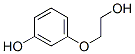 2-(3-Hydroxyphenoxy)ethanol Struktur