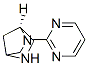 2,5-Diazabicyclo[2.2.1]heptane,2-(2-pyrimidinyl)-,(1S)-(9CI) Struktur