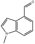 1-METHYL-1H-INDOLE-4-CARBALDEHYDE Structure