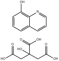 8-羥基喹啉檸檬酸鹽 結(jié)構(gòu)式