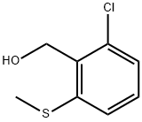 2-Chloro-6-(Methylthio)benzeneMethanol Struktur