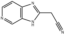 3H-IMidazo[4,5-c]pyridine-2-acetonitrile Struktur