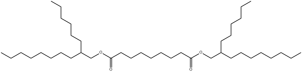 Nonanedioic acid, bis(2-hexyldecyl) ester Struktur