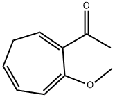 Ethanone, 1-(7-methoxy-1,4,6-cycloheptatrien-1-yl)- (9CI) Struktur