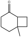 6-Methylbicyclo[4,2,0]-octan-2-one Struktur