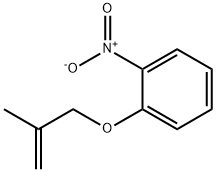 o-(2-methylallyloxy)nitrobenzene Struktur