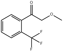 Ethanone, 2-Methoxy-1-[2-(trifluoroMethyl)phenyl]- Struktur