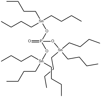 5,5,9,9-tetrabutyl-7-[(tributylstannyl)oxy]-6,8-dioxa-7-phospha-5,9-distannatridecane 7-oxide Struktur