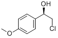 (R)-2-Chloro-1-(4-Methoxyphenyl) Ethanol Struktur