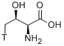 THREONINE, L-, [3H(G)] Struktur