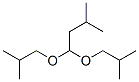 3-methyl-1,1-bis(2-methylpropoxy)butane Struktur