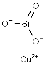 Silicic acid, copper salt Struktur