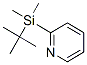 Pyridine, 2-[(1,1-dimethylethyl)dimethylsilyl]- (9CI) Struktur