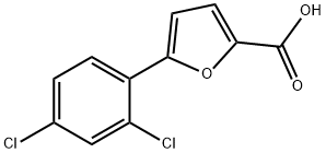 5-(3,4-Dichlorophenyl)-2-furoic acid Struktur