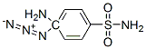 4-azidosulfanilamide Struktur