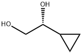 (1R)-1-Cyclopropyl-1,2-ethanediol Struktur