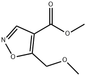 Methyl 5- (MethoxyMethyl)isoxazol e-4-carboxylate Struktur