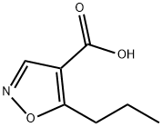 4-Isoxazolecarboxylicacid,5-propyl-(9CI) Struktur