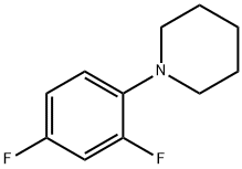 2,4-Difluoro-1-piperidinobenzene Struktur